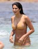 Pia Miller Booty in Bikini on Bondi Beach in Sydney