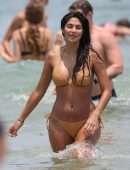 Pia Miller Booty in Bikini on Bondi Beach in Sydney