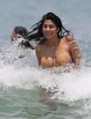 Pia Miller Booty in Bikini on Bondi Beach in Sydney