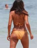 Pia Miller Booty in Bikini on Bondi Beach in Sydney