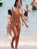 Pia Miller Booty in Bikini on Bondi Beach in Sydney