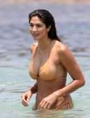 Pia Miller Booty in Bikini on Bondi Beach in Sydney