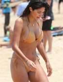 Pia Miller Booty in Bikini on Bondi Beach in Sydney