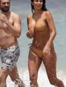 Pia Miller Booty in Bikini on Bondi Beach in Sydney