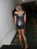 Pixie Lott Leggy, Kiss Christmas Party at Ours Restaurant in London