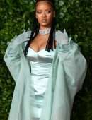 Rihanna Cleavage at Fashion Awards 2019 in London