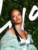 Rihanna Cleavage at Fashion Awards 2019 in London