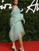 Rihanna Cleavage at Fashion Awards 2019 in London