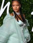 Rihanna Cleavage at Fashion Awards 2019 in London