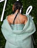 Rihanna Cleavage at Fashion Awards 2019 in London