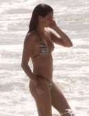 Sara Sampaio Booty in Bikini at Beach in Tulum