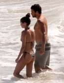 Sara Sampaio Booty in Bikini at Beach in Tulum
