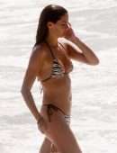 Sara Sampaio Booty in Bikini at Beach in Tulum