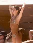 Sara Sampaio Booty in Bikini at Beach in Tulum