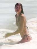 Sara Sampaio Booty in Bikini at Beach in Tulum