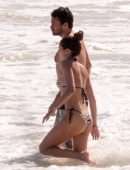 Sara Sampaio Booty in Bikini at Beach in Tulum