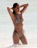 Sara Sampaio Booty in Bikini at Beach in Tulum