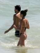 Sara Sampaio Booty in Bikini at Beach in Tulum