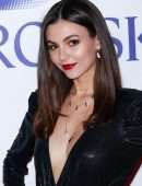 Victoria Justice in NYC and at Naughty Or Nice: A Swarovski Holiday Celebration