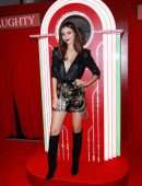 Victoria Justice in NYC and at Naughty Or Nice: A Swarovski Holiday Celebration