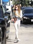 Alessandra Ambrosio Booty, Arrives for a Private Workout in West Hollywood, California