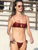 Alessandra Ambrosio in Bikini at a Happy Place in Malibu