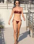 Alessandra Ambrosio in Bikini at a Happy Place in Malibu