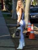 Alexis Ren Booty and Pokies at Moon Juice in Los Angeles