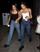 Amelia Gray Hamlin and Delilah Belle Hamlin Arrive for Dinner with Dad at Craig’s