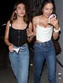 Amelia Gray Hamlin and Delilah Belle Hamlin Arrive for Dinner with Dad at Craig’s