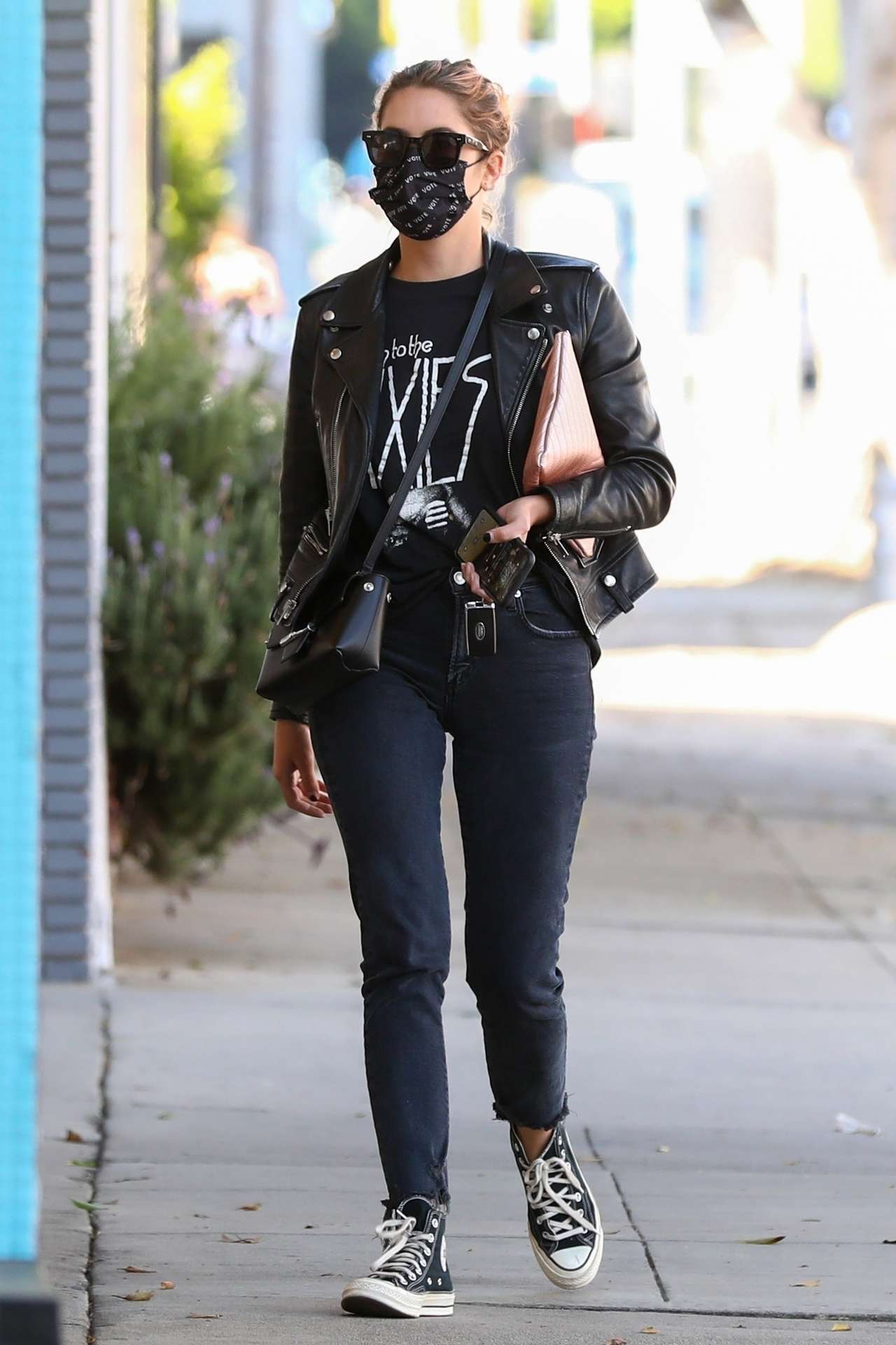 Ashley Benson Out and About in Los Angeles, California