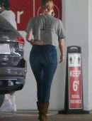 Ashley Benson Booty in Jeans at the Santa Monica Medical Center