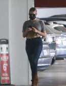 Ashley Benson Booty in Jeans at the Santa Monica Medical Center