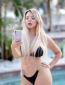 Bella Bunnie Amor Expose in a Bikini in Miami