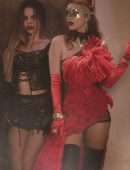 Bella Thorne Cleavage in a Sheer Bra