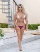 Bianca Gascoigne in Bikini on Vacation in Madeira