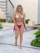 Bianca Gascoigne in Bikini on Vacation in Madeira