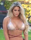 Bianca Gascoigne in Bikini on Vacation in Madeira
