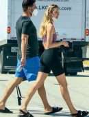 Candice Swanepoel Booty, Takes a Sunny Day Stroll in South Florida