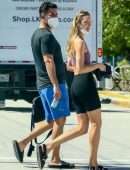 Candice Swanepoel Booty, Takes a Sunny Day Stroll in South Florida
