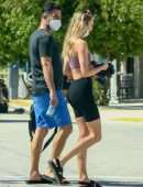 Candice Swanepoel Booty, Takes a Sunny Day Stroll in South Florida