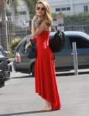 Chrishell Stause at the DWTS Studios in Los Angeles