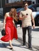Chrishell Stause at the DWTS Studios in Los Angeles