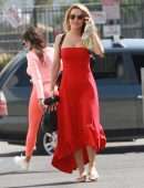 Chrishell Stause at the DWTS Studios in Los Angeles