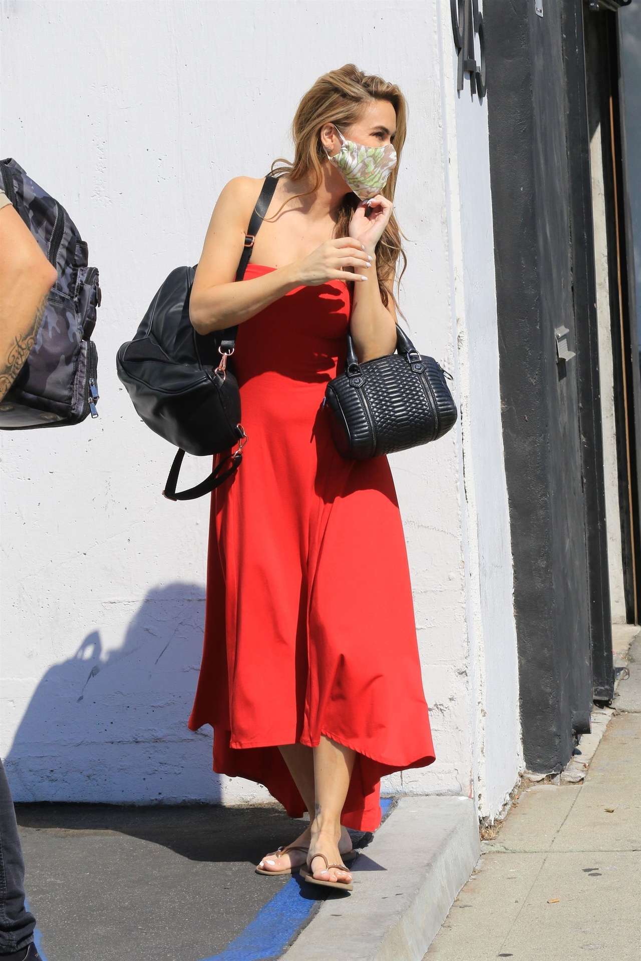 Chrishell Stause at the DWTS Studios in Los Angeles