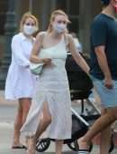 Dakota Fanning Pokies, Goes Out with Friends in Malibu