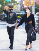 Dua Lipa and Boyfriend Anwar Hadid Out in New York