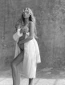 Elsa Hosk Pregnant in Photoshoot by Sante D’Orazio