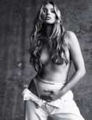 Elsa Hosk Pregnant in Photoshoot by Sante D’Orazio