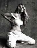 Elsa Hosk Pregnant in Photoshoot by Sante D’Orazio